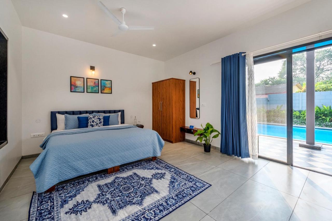 Saffronstays Mayfair Gardens 4 Bedroom Petfriendly Pool Villa Alibag Bagian luar foto